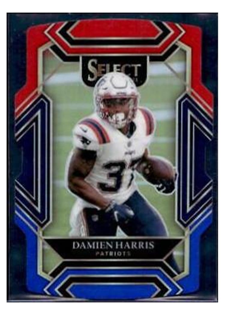 2021 Panini Select Base Set Damien Harris #224 card