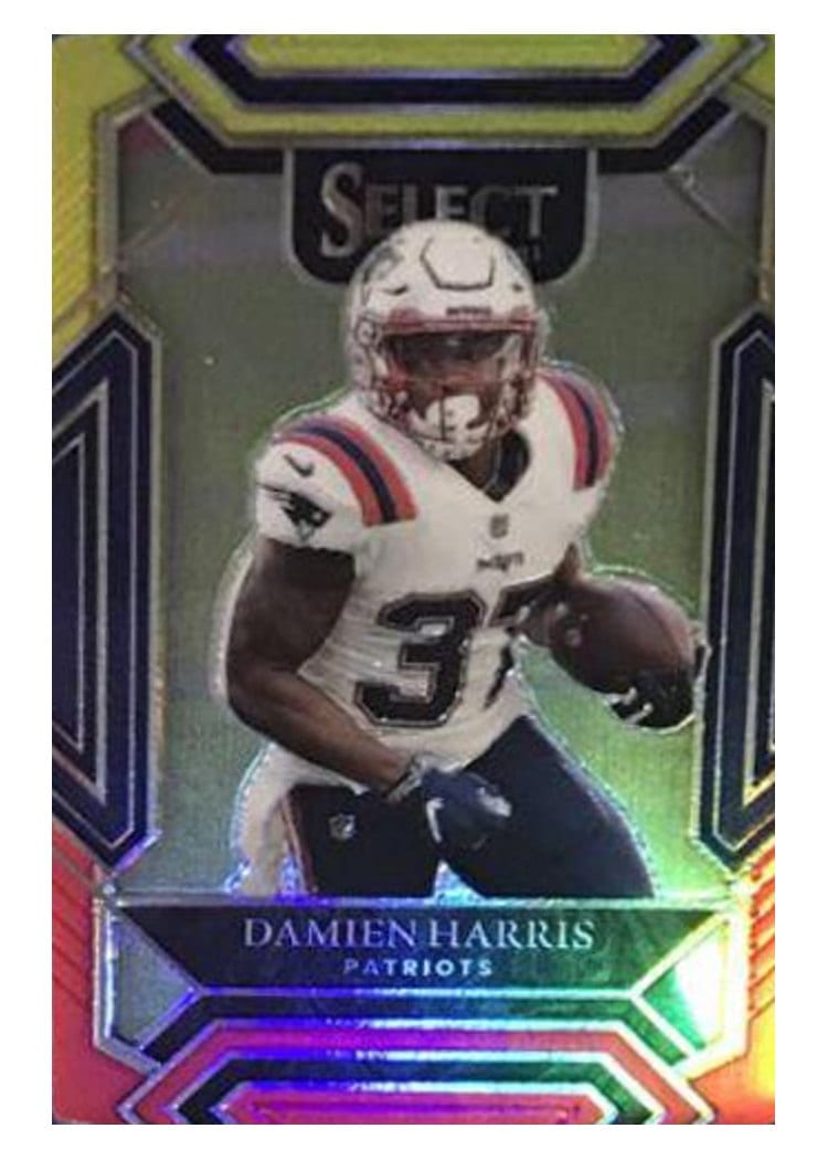 2021 Panini Select Base Set Damien Harris #224 card