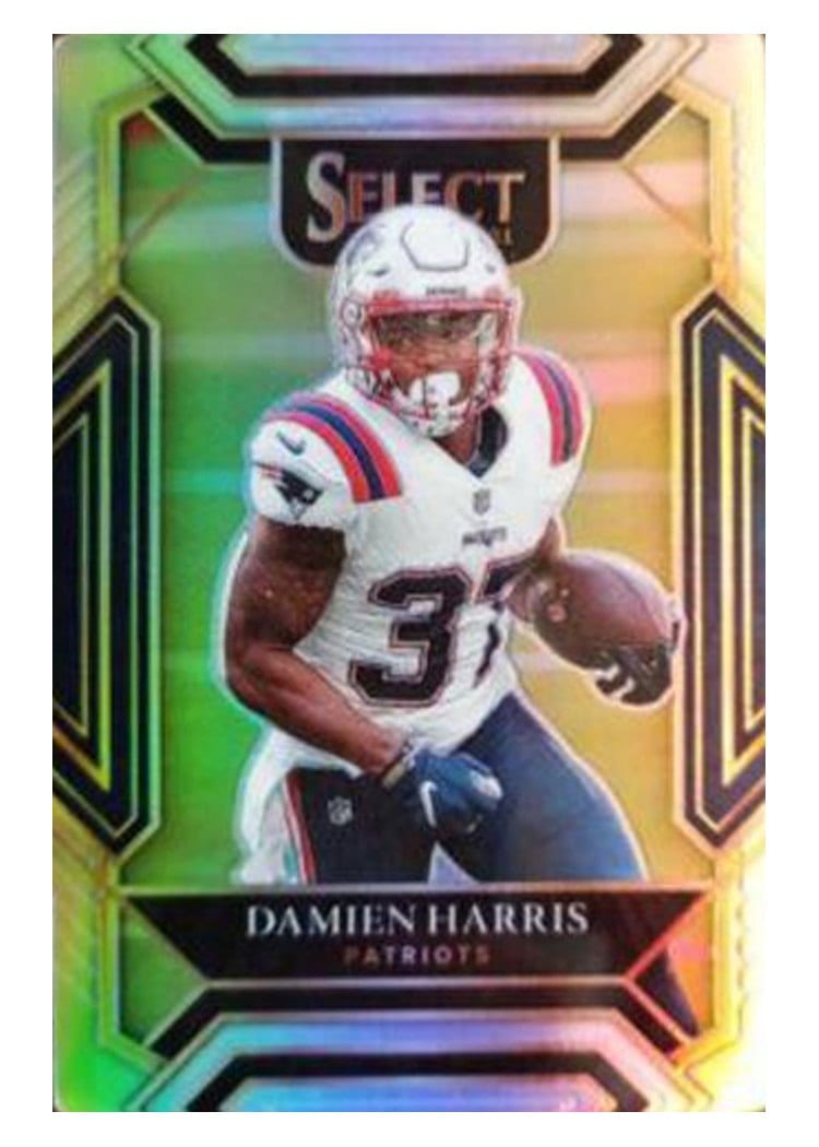 2021 Panini Select Base Set Damien Harris #224 card