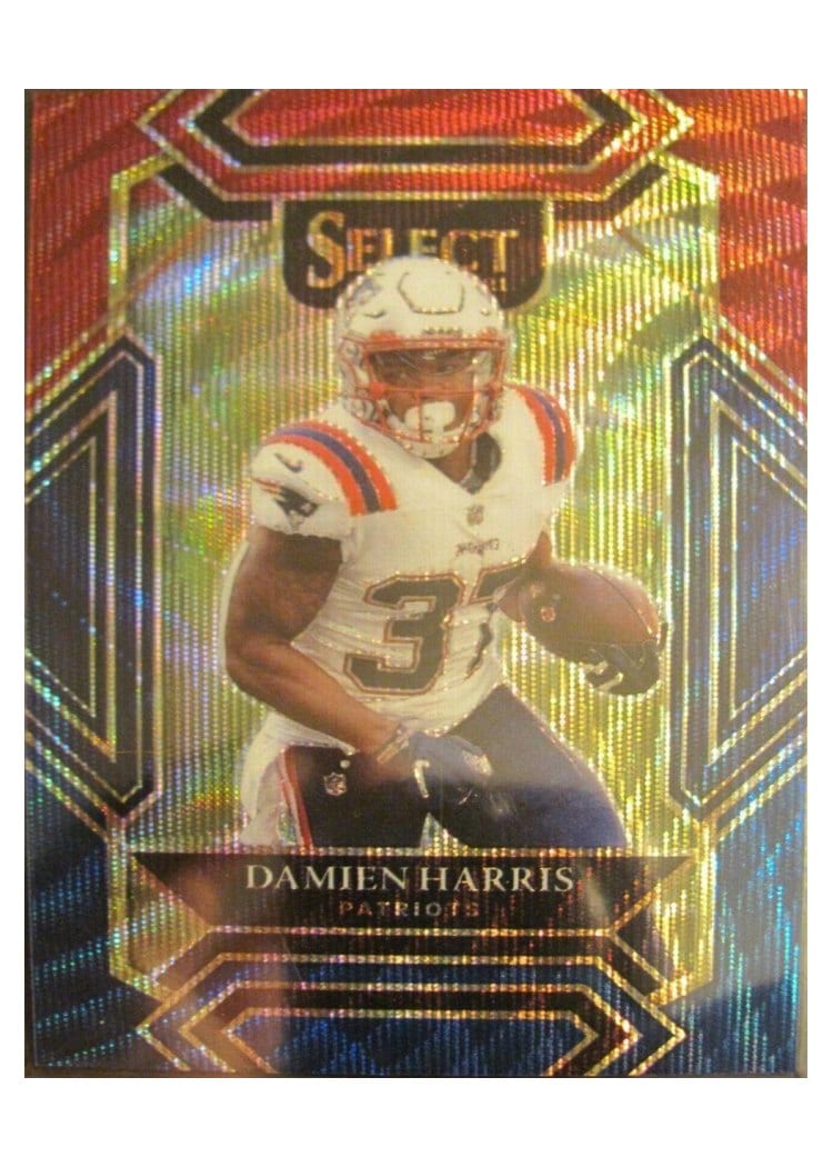 2021 Panini Select Base Set Damien Harris #224 card
