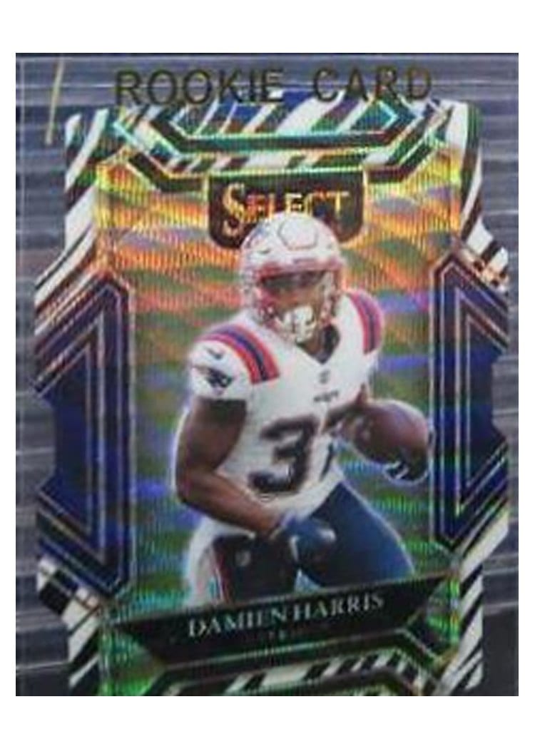 2021 Panini Select Base Set Damien Harris #224 card