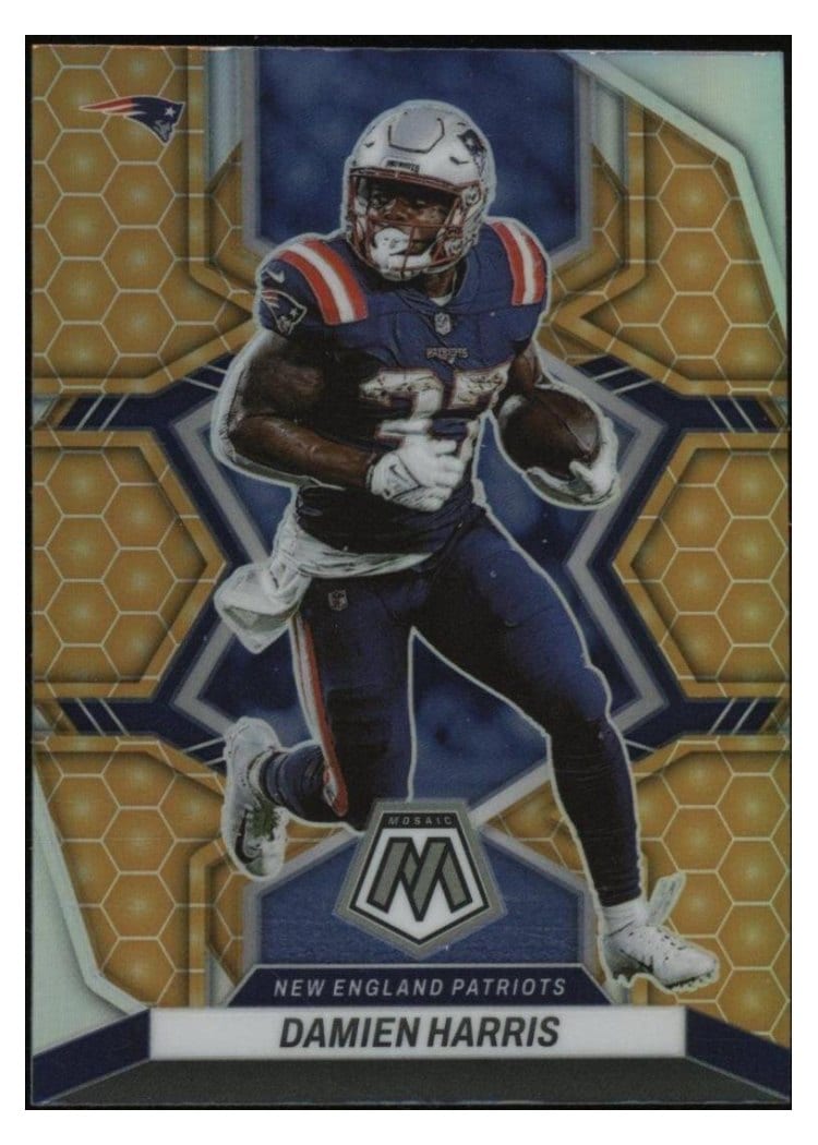 2022 Panini Mosaic Base Set Damien Harris #134 card