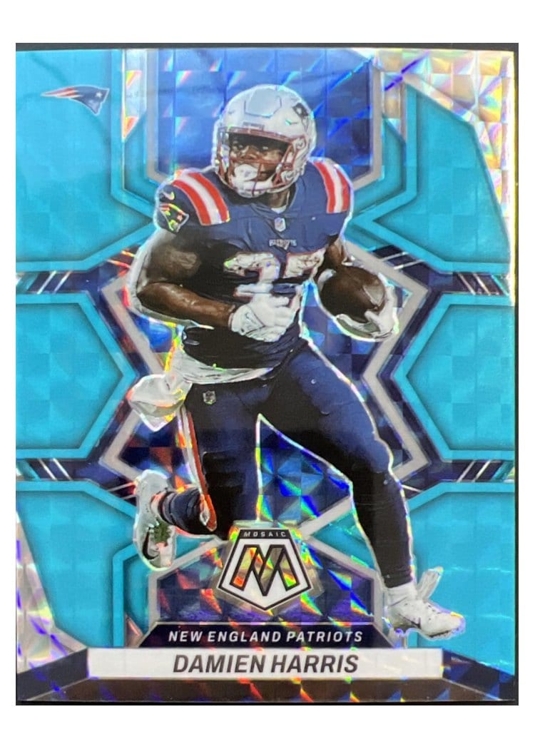 2022 Panini Mosaic Base Set Damien Harris #134 card