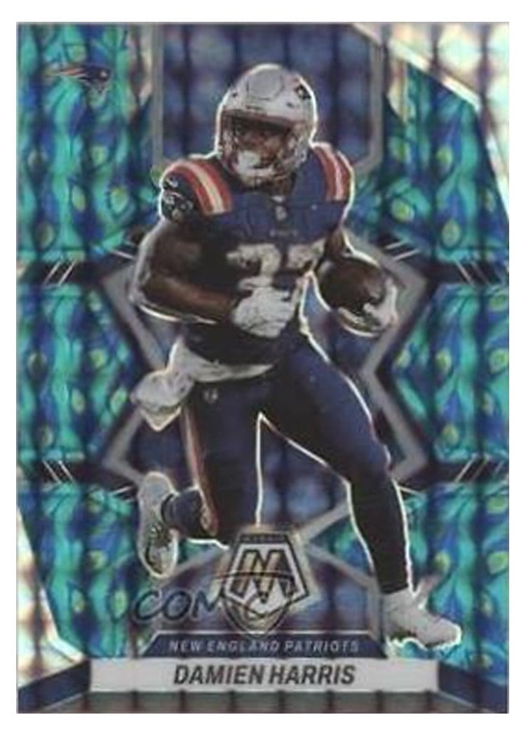2022 Panini Mosaic Base Set Damien Harris #134 card