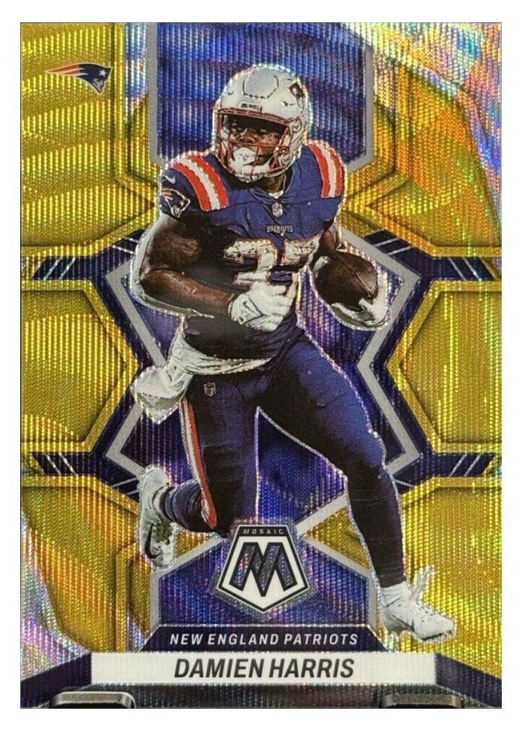 2022 Panini Mosaic Base Set Damien Harris #134 card