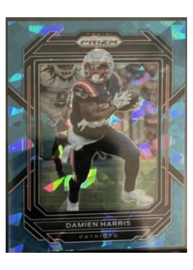 2022 Panini Prizm Base Set Damien Harris #198 card