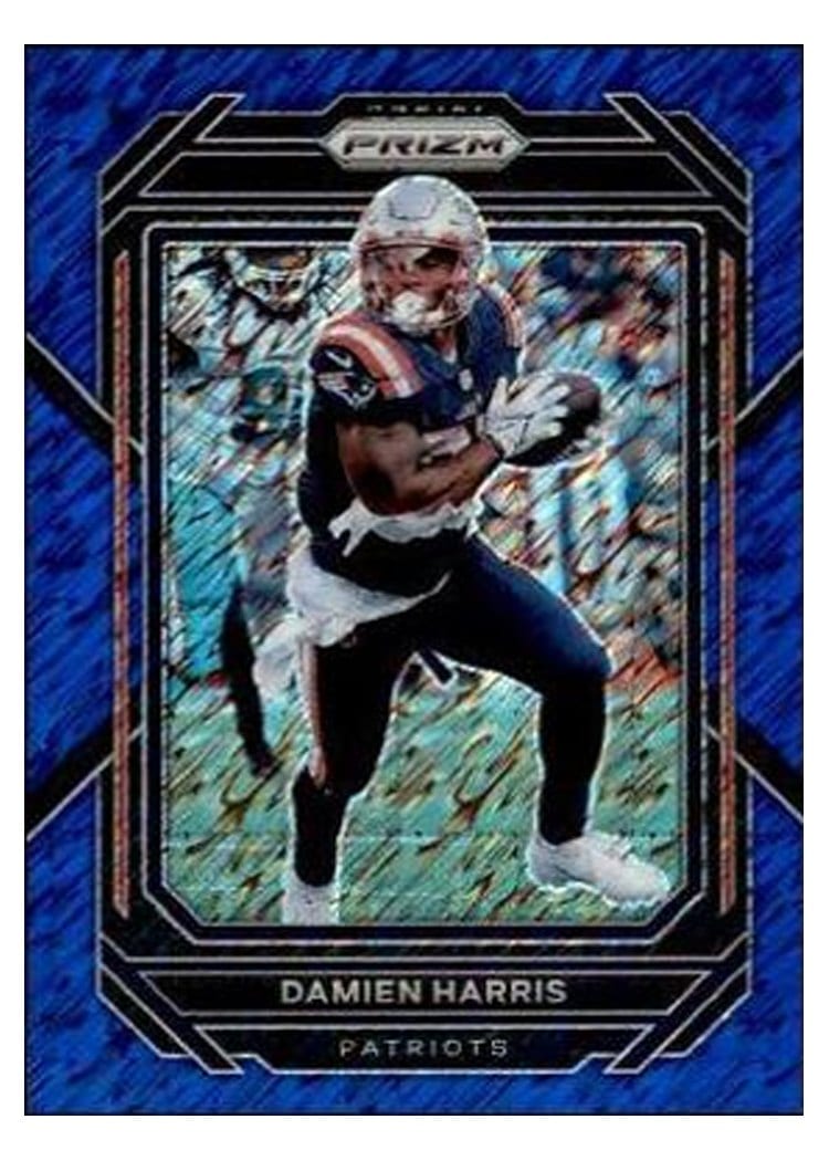 2022 Panini Prizm Base Set Damien Harris #198 card
