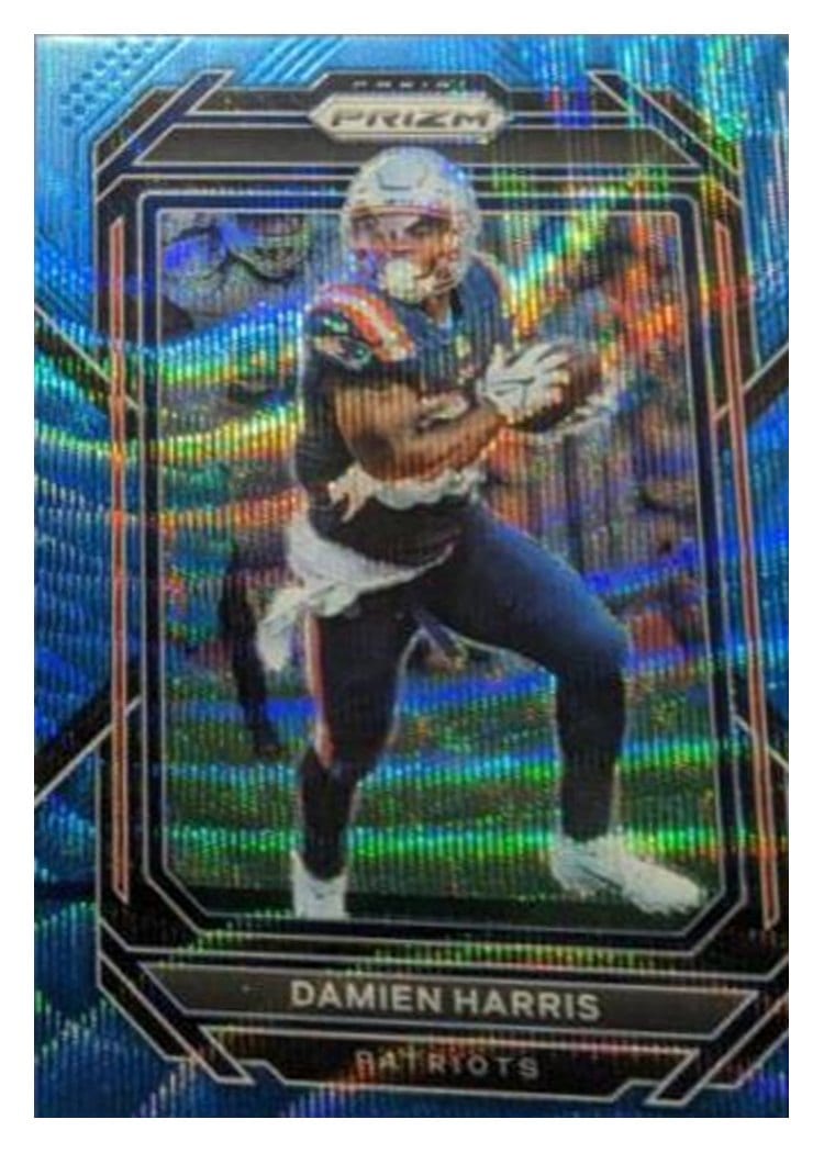 2022 Panini Prizm Base Set Damien Harris #198 card