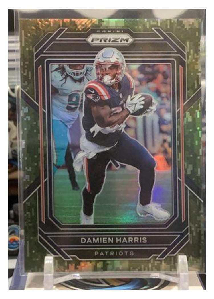 2022 Panini Prizm Base Set Damien Harris #198 card
