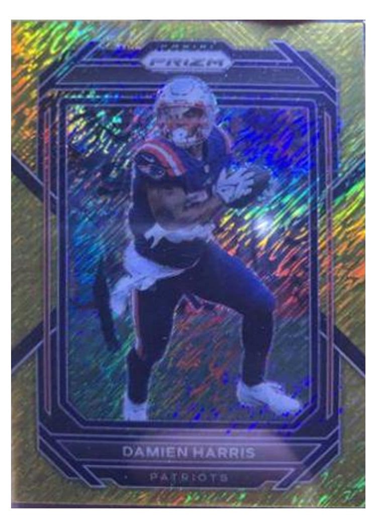 2022 Panini Prizm Base Set Damien Harris #198 card