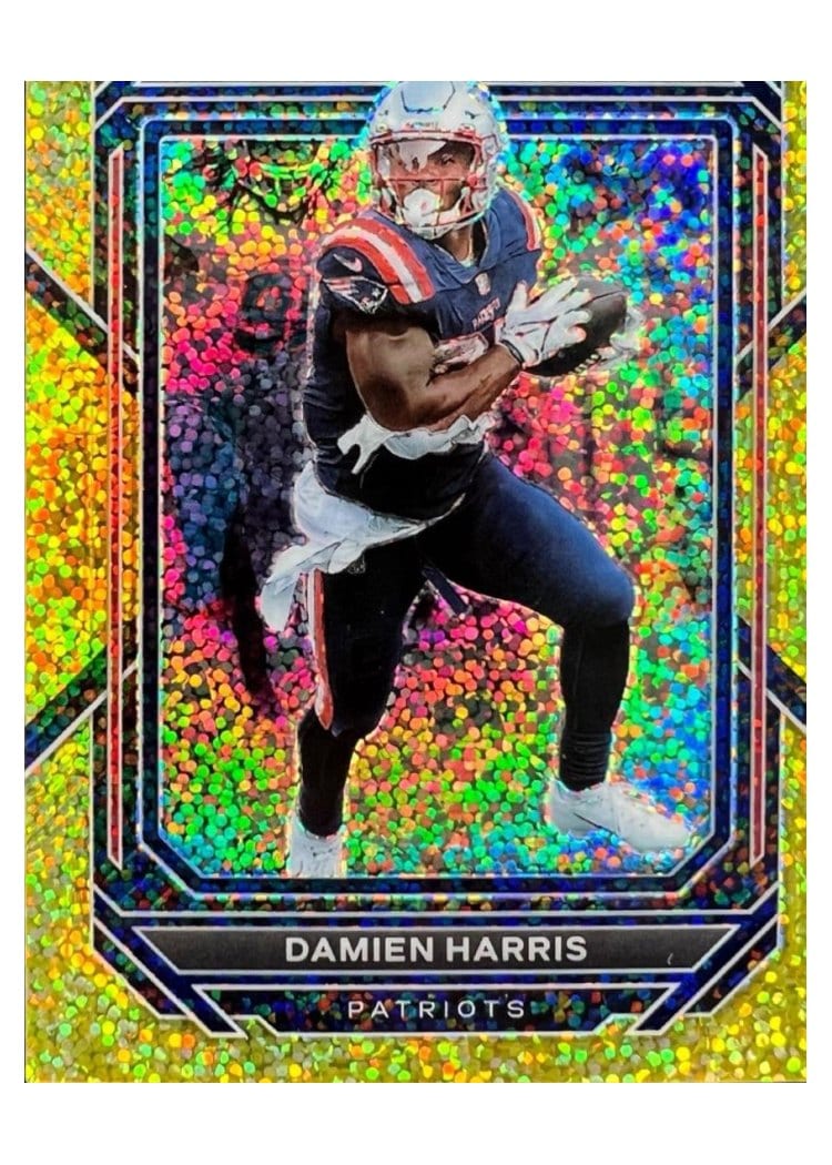 2022 Panini Prizm Base Set Damien Harris #198 card