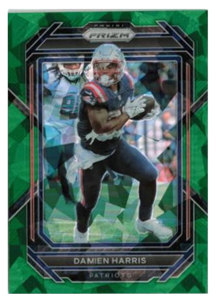 2022 Panini Prizm Base Set Damien Harris #198 card