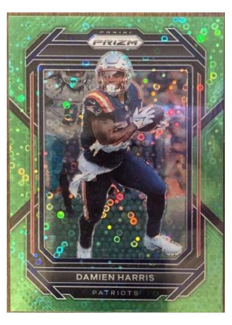 2022 Panini Prizm Base Set Damien Harris #198 card