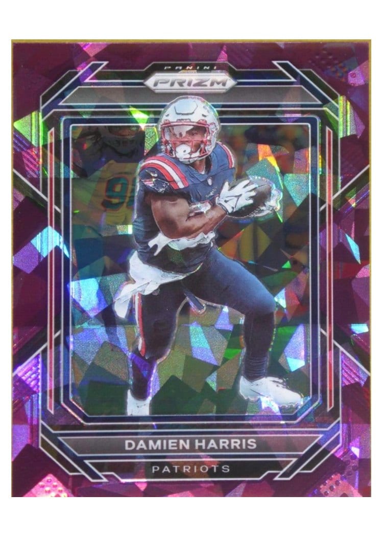 2022 Panini Prizm Base Set Damien Harris #198 card