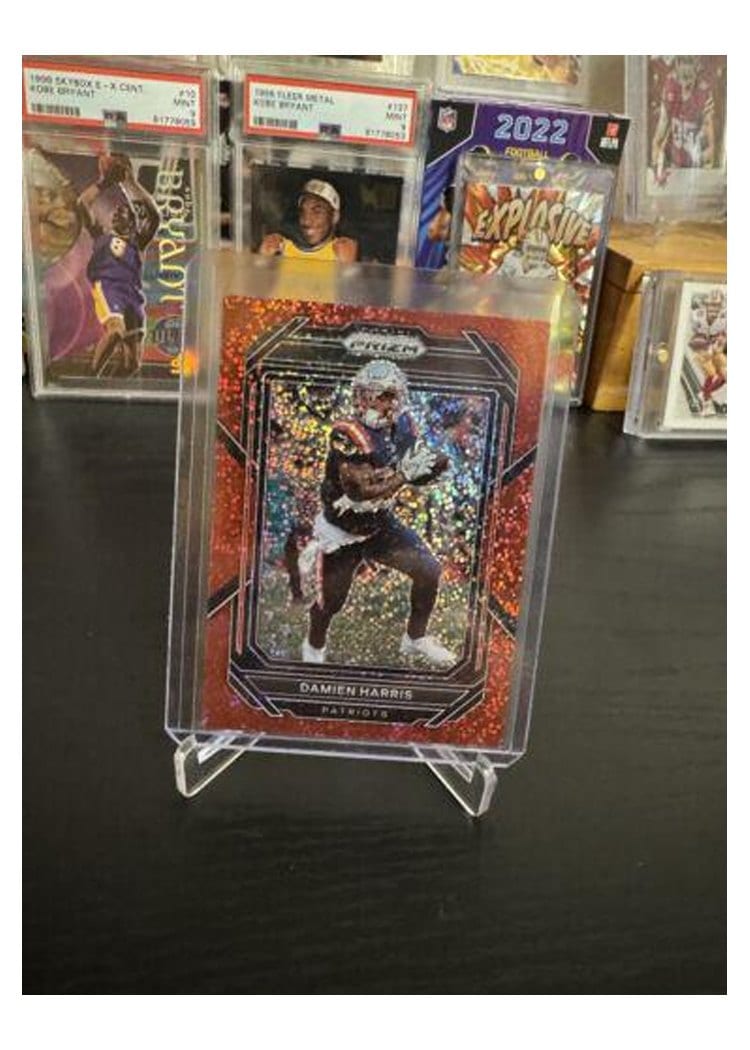 2022 Panini Prizm Base Set Damien Harris #198 card