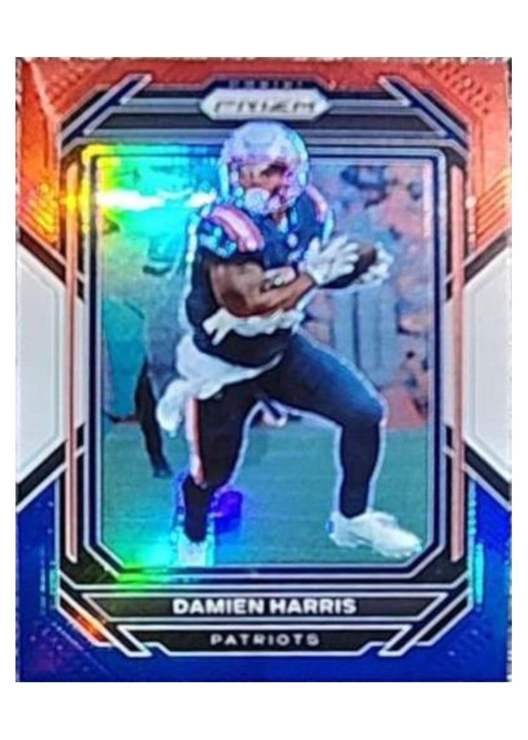 2022 Panini Prizm Base Set Damien Harris #198 card