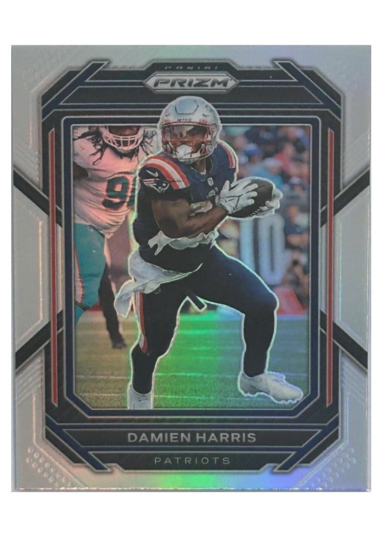2022 Panini Prizm Base Set Damien Harris #198 card