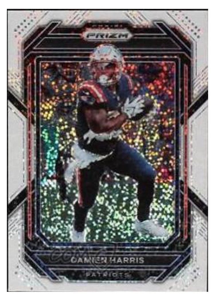 2022 Panini Prizm Base Set Damien Harris #198 card