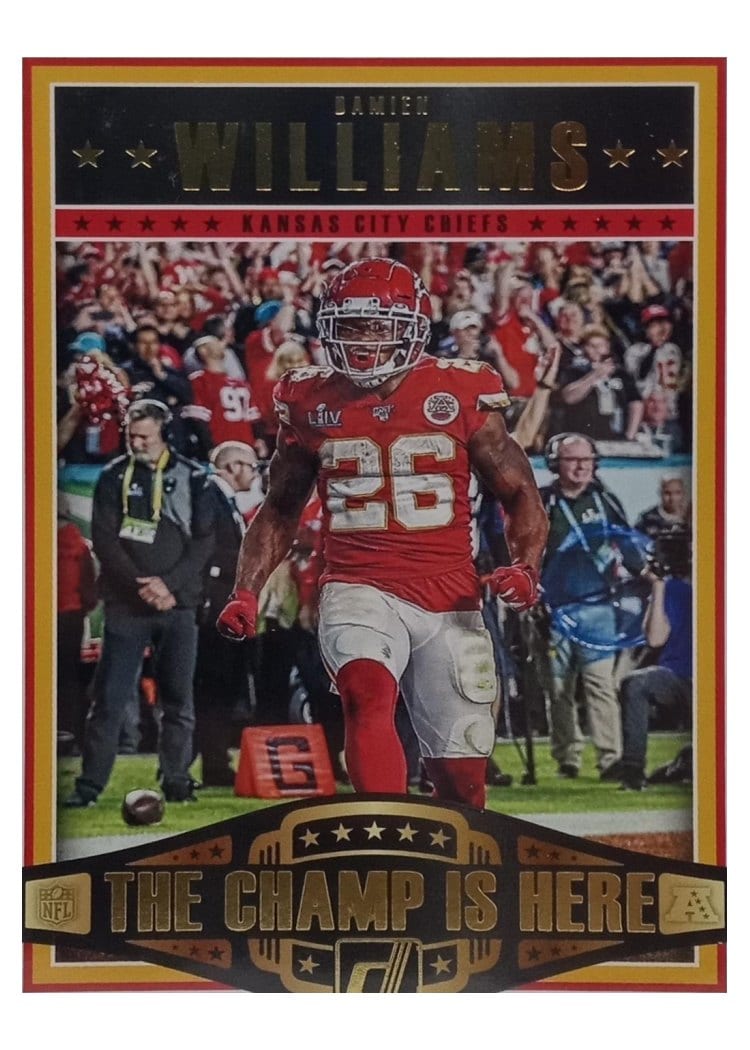 2020 Donruss The Champ is Here Damien Williams #CH-DW