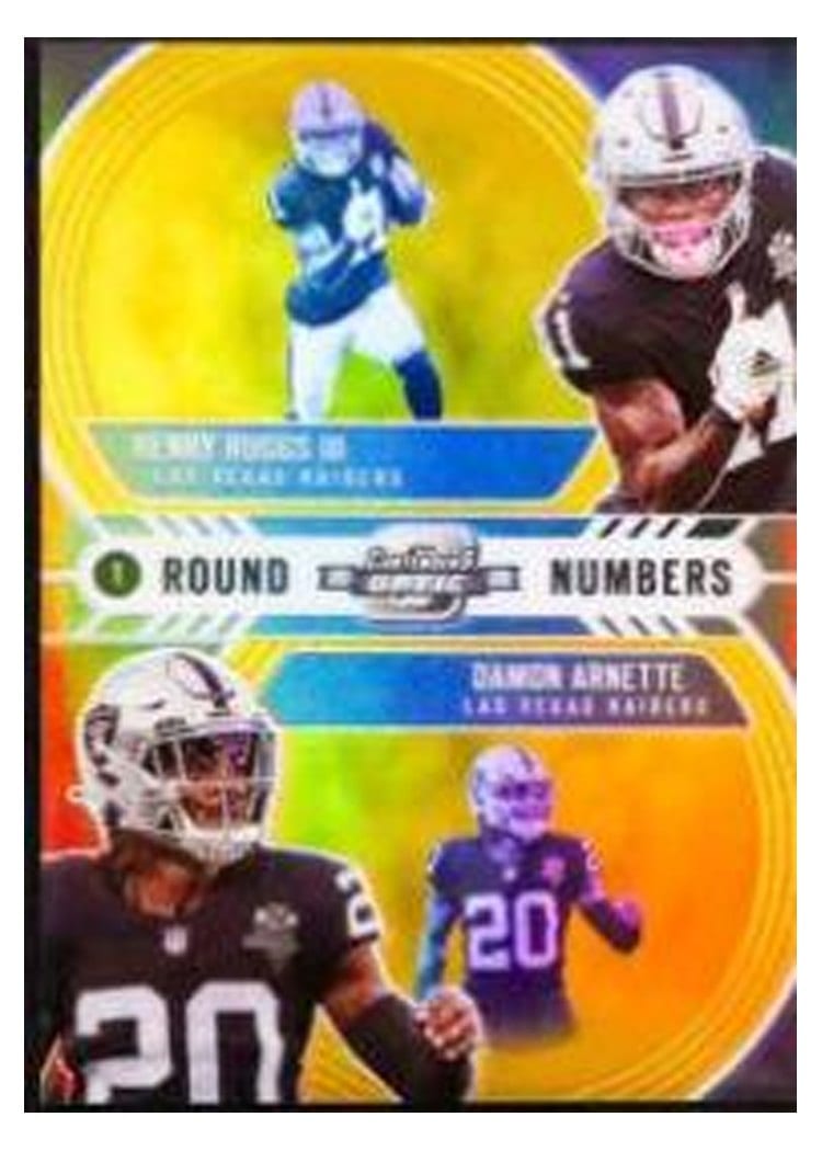 2020 Panini Contenders Optic Base Set Damon Arnette #152 card