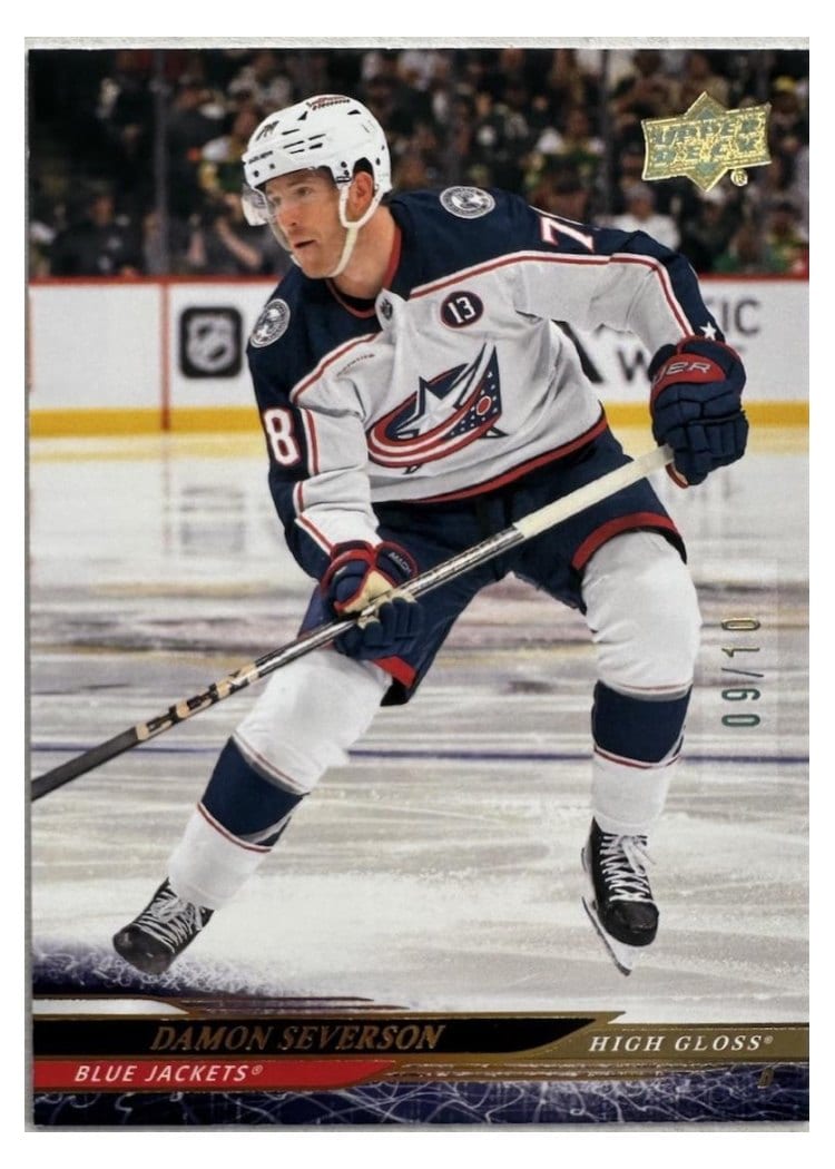 2024-25 Upper Deck Base Set Damon Severson #539 card