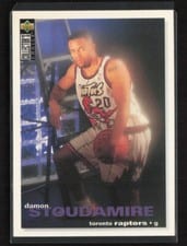 1995-96 Collector's Choice Base Set Damon Stoudamire #276 card