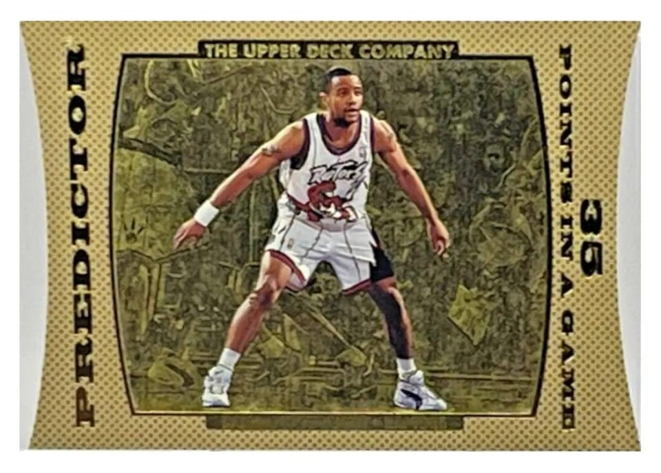 1996 Upper Deck Predictor Scoring 1 Damon Stoudamire #P18 card