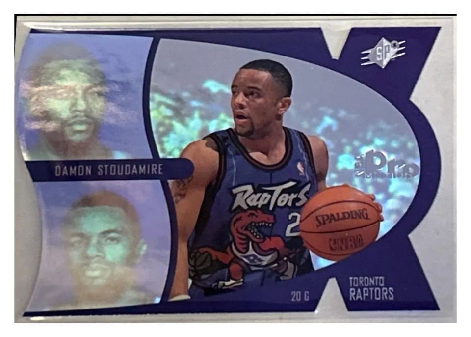 1997 Spx Promotion Damon Stoudamire #2 card