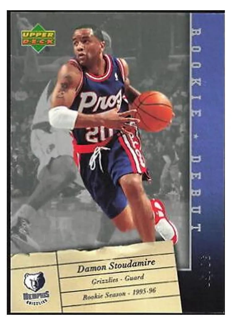 2006 Upper Deck Rookie Debut Damon Stoudamire #45 card