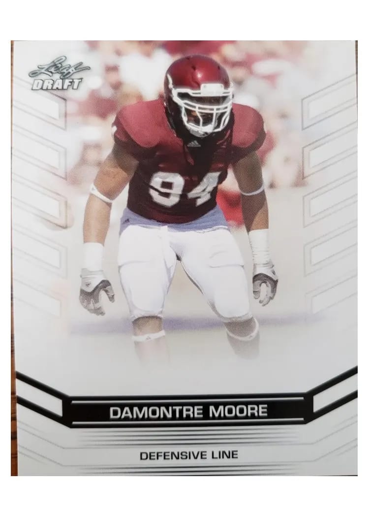 2013 Leaf Draft Damontre Moore #14 card