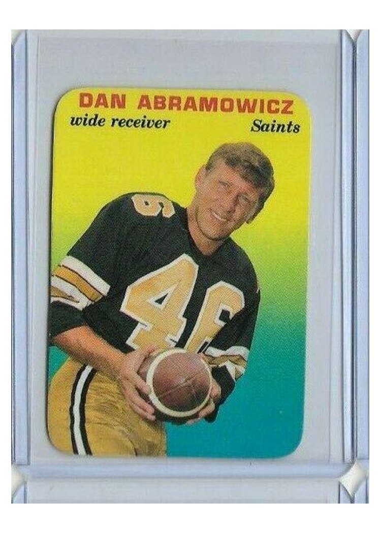 1970 Topps Glossy Dan Abramowicz #14 card