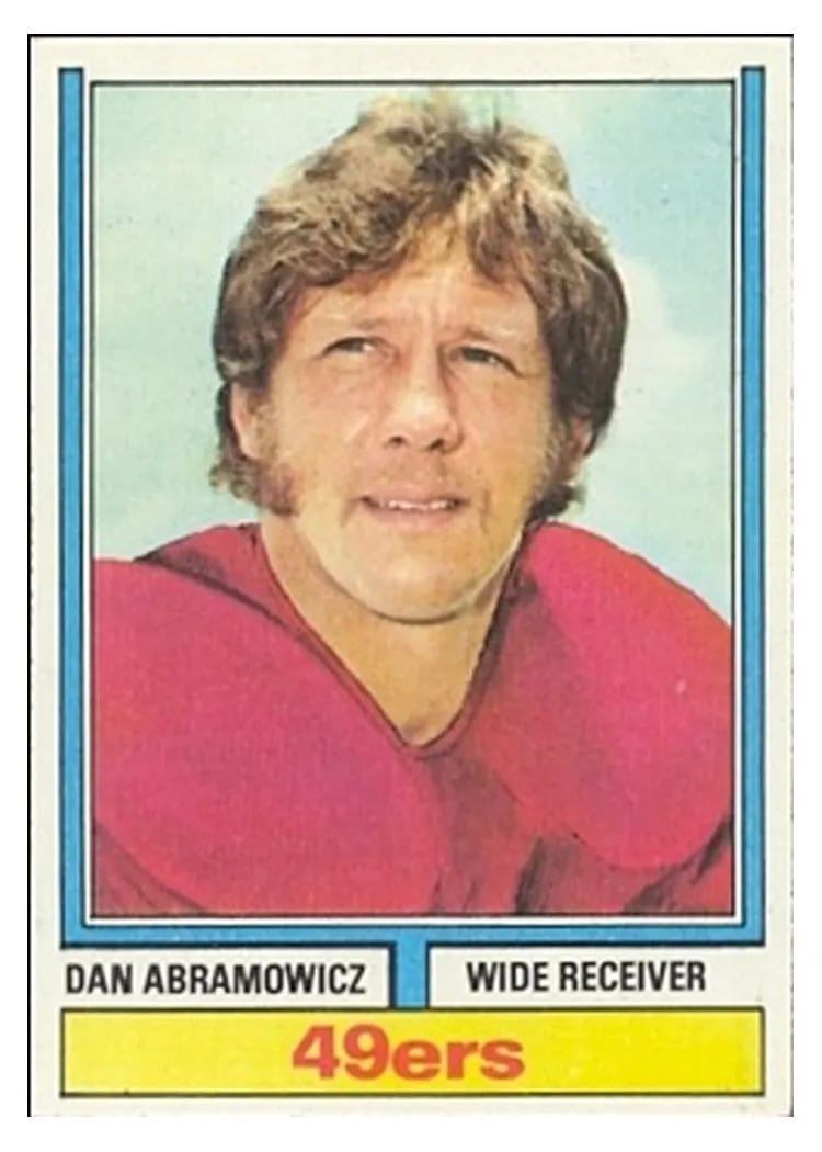 1974 Topps Dan Abramowicz #320 card