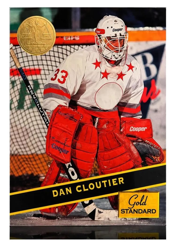 1994 Signature Rookies Gold Standard Dan Cloutier #80 card