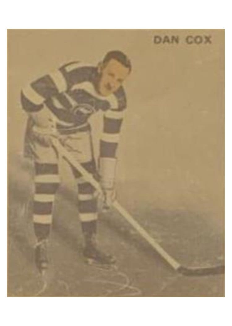 1933 World Wide Gum Ice Kings Dan Cox #69 card