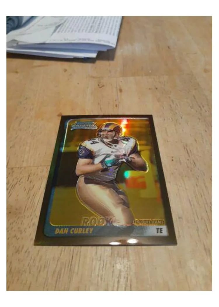 2003 Bowman Chrome Dan Curley #182 card
