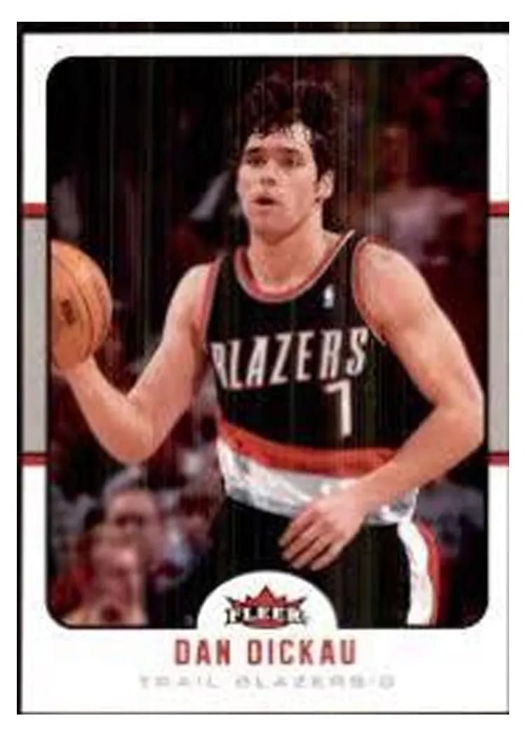 2006 Fleer Dan Dickau #9 card