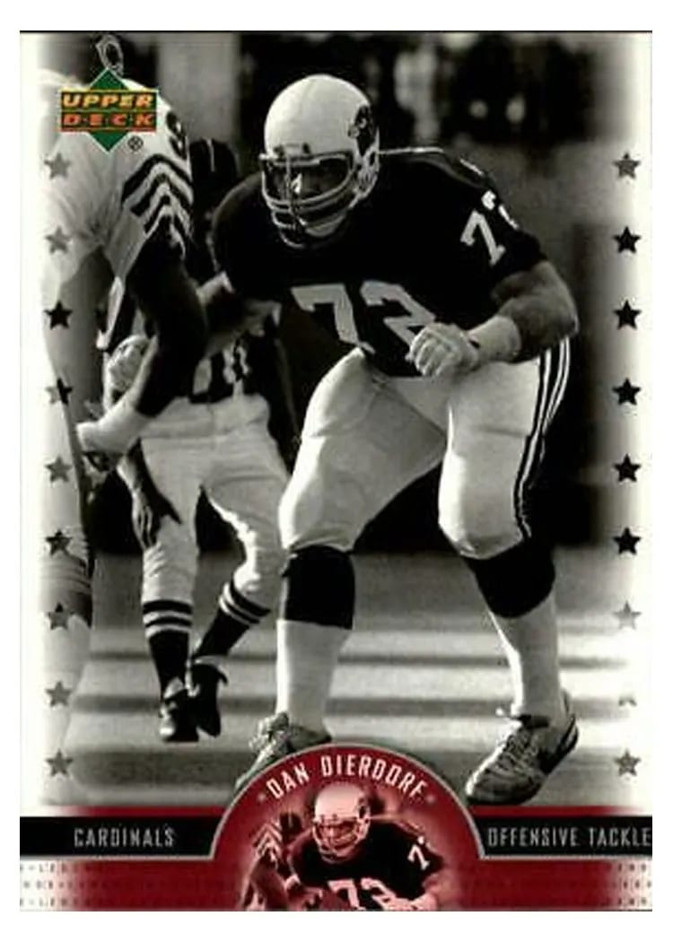 2005 Upper Deck Legends Dan Dierdorf #39 card