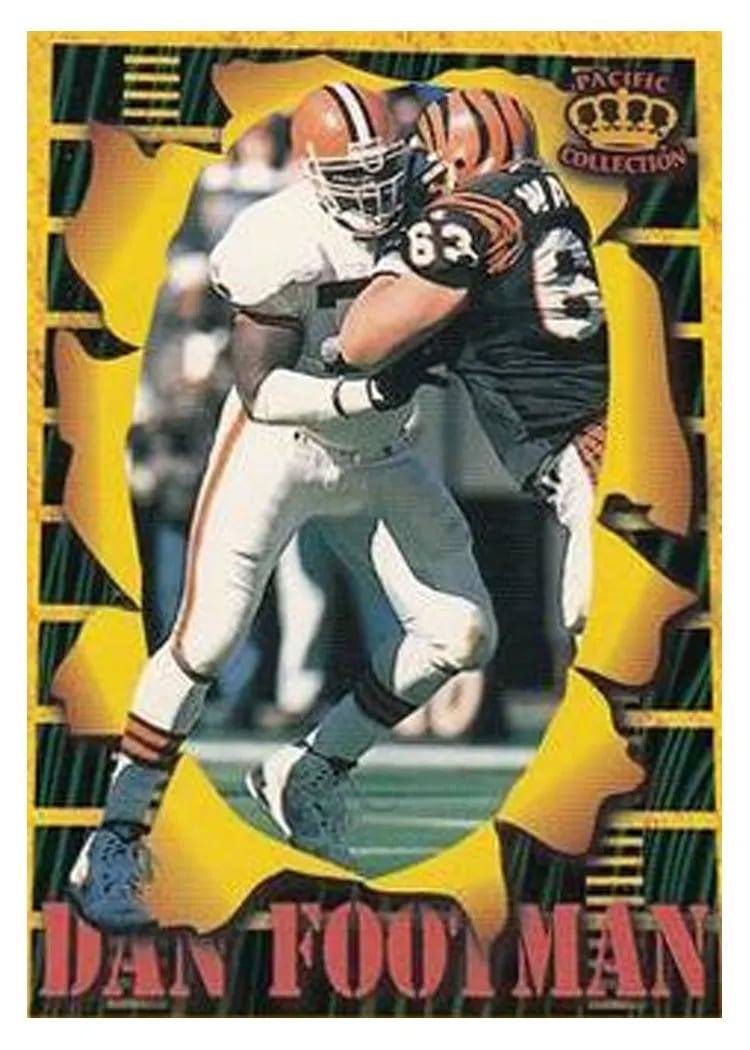 1996 Pacific Invincible Smash Mouth Dan Footman #SM20 card