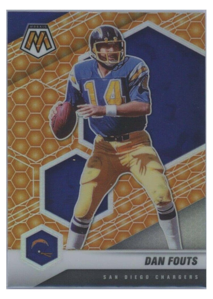 2021 Panini Mosaic Base Set Dan Fouts #112 card