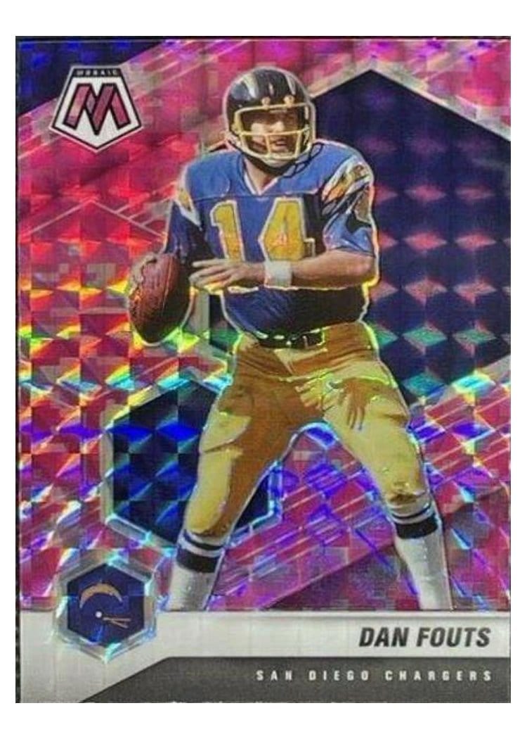 2021 Panini Mosaic Base Set Dan Fouts #112 card