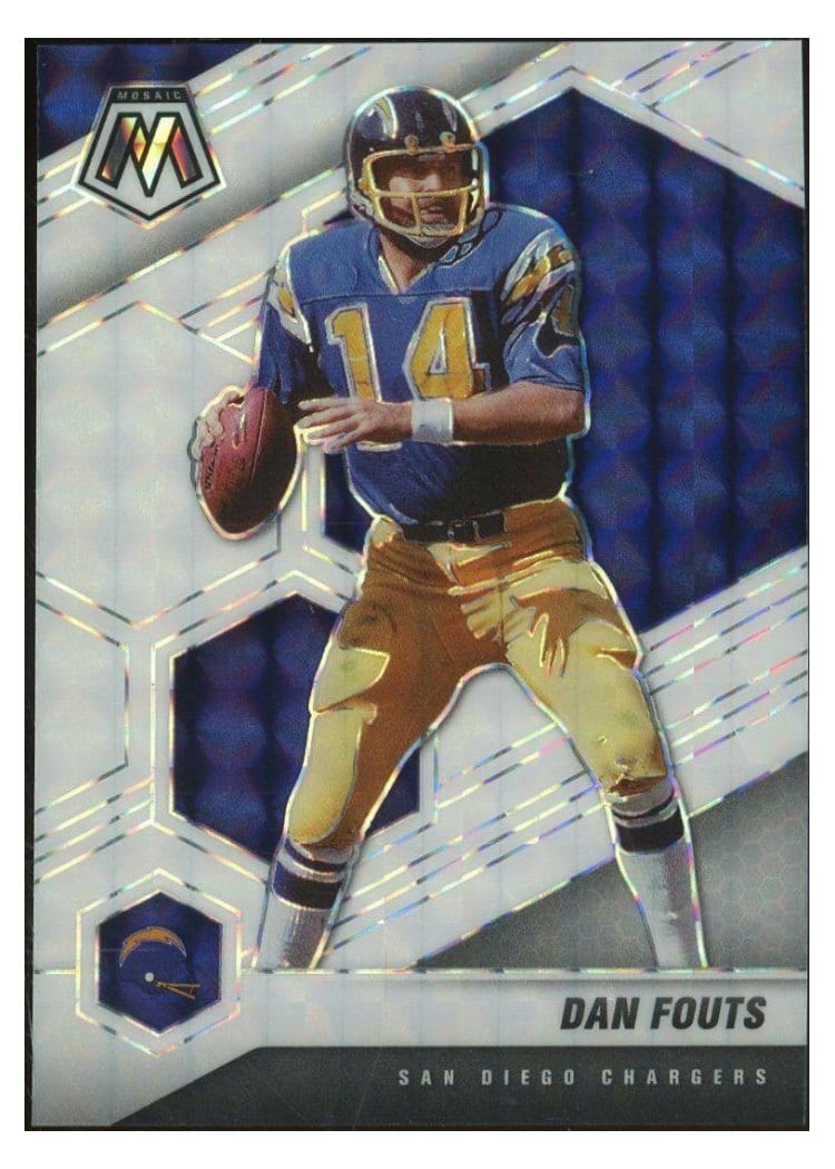 2021 Panini Mosaic Base Set Dan Fouts #112 card