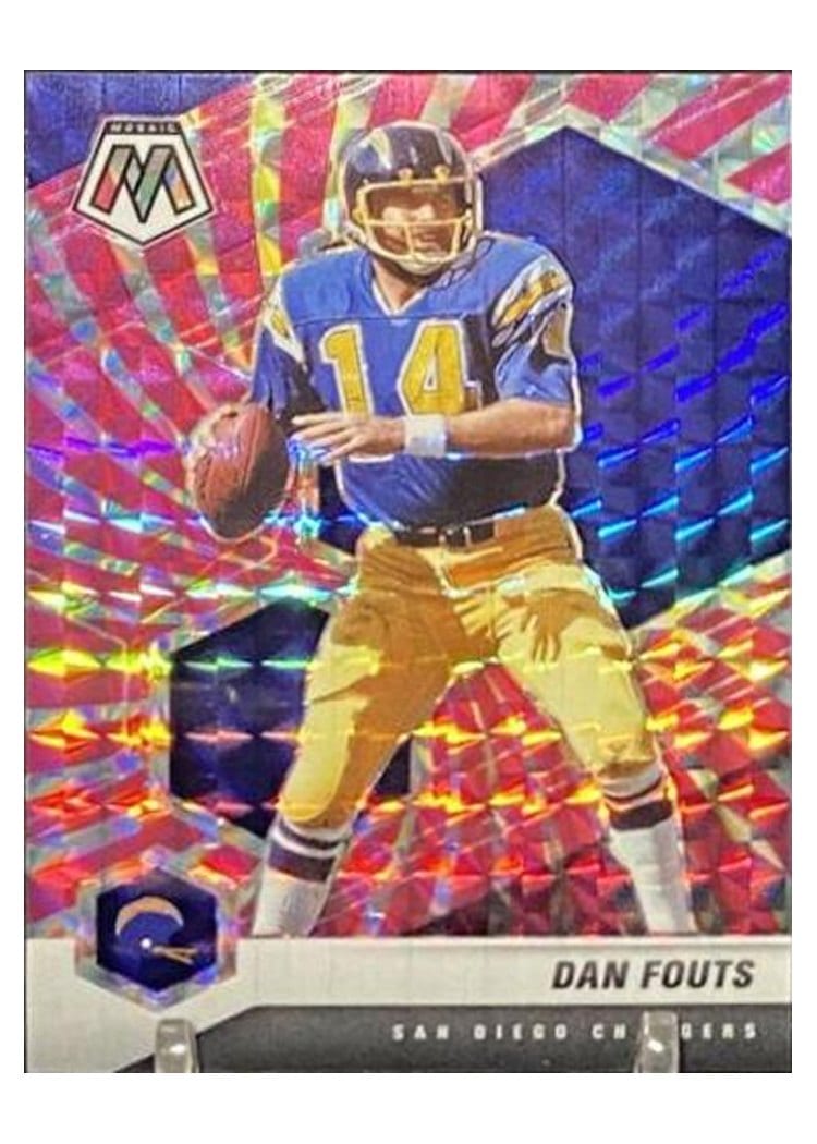 2021 Panini Mosaic Base Set Dan Fouts #112 card