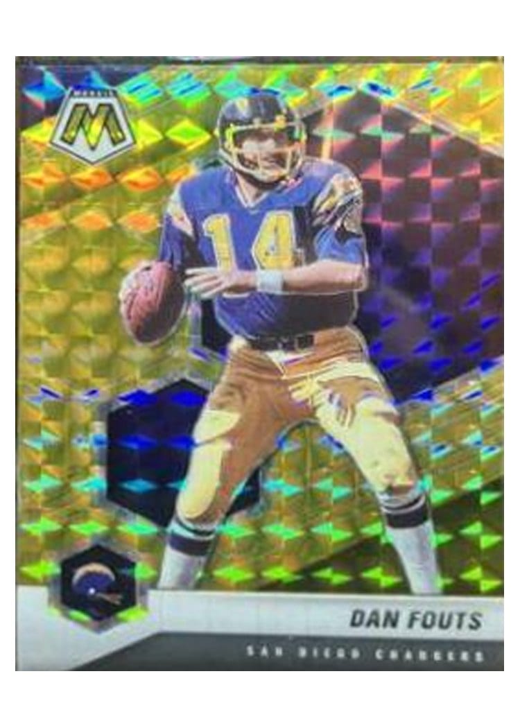 2021 Panini Mosaic Base Set Dan Fouts #112 card