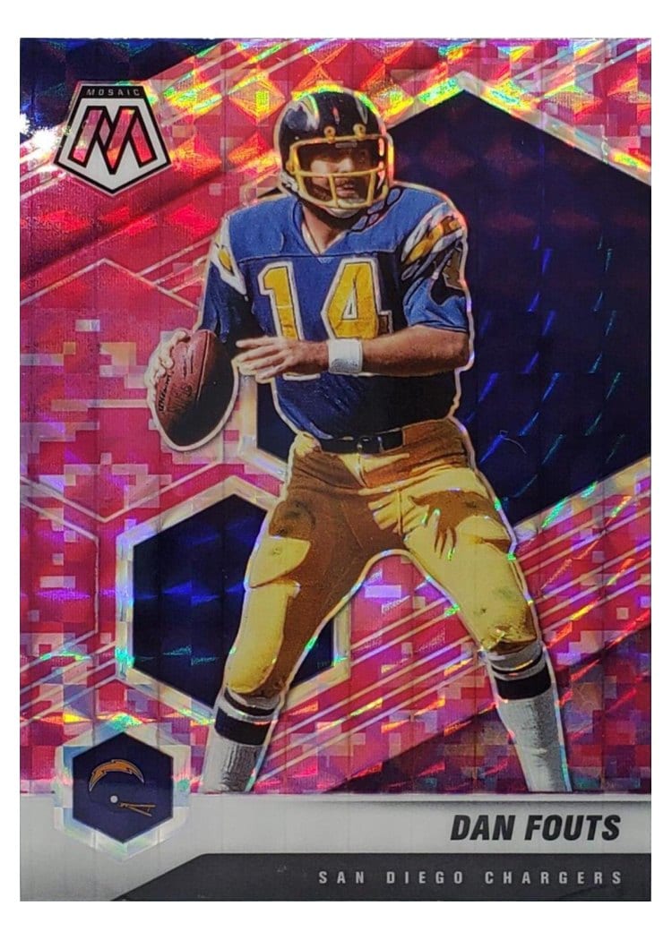 2021 Panini Mosaic Base Set Dan Fouts #112 card