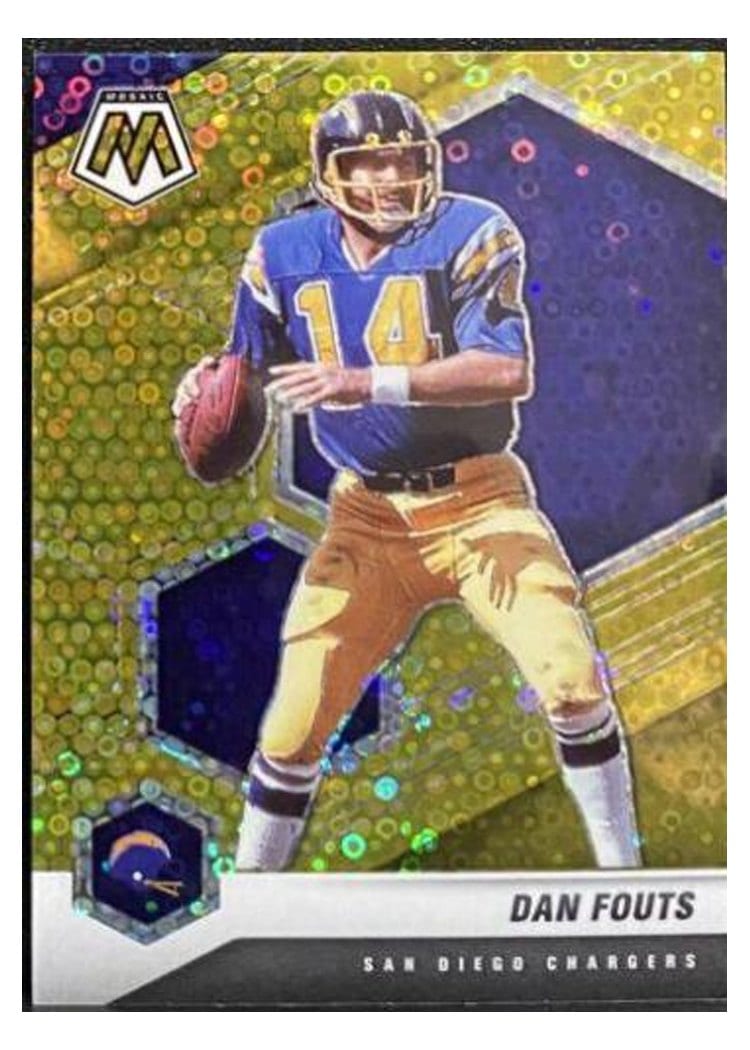 2021 Panini Mosaic Base Set Dan Fouts #112 card