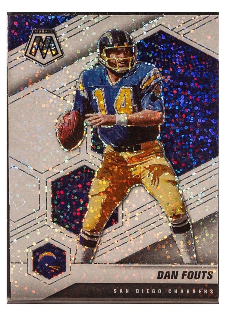 2021 Panini Mosaic Base Set Dan Fouts #112 card