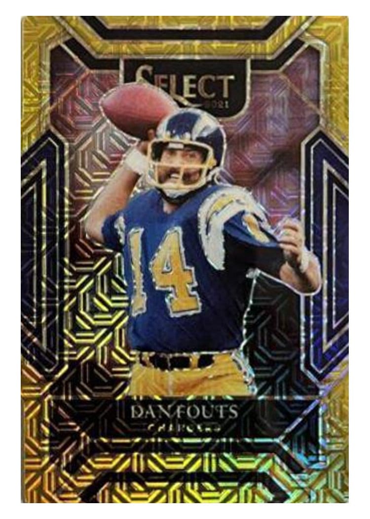 2021 Panini Select Base Set Dan Fouts #242 card