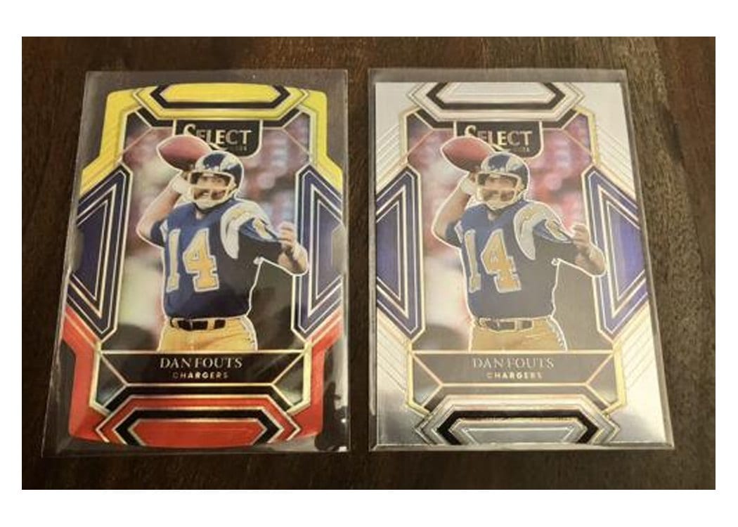 2021 Panini Select Base Set Dan Fouts #242 card