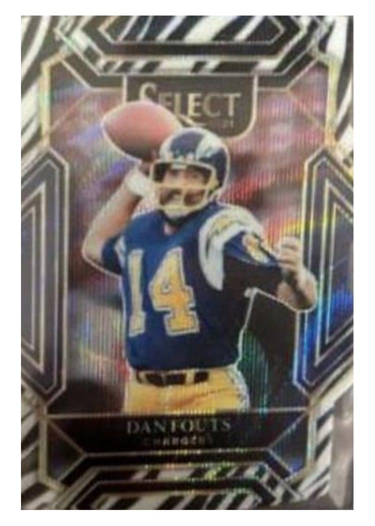 2021 Panini Select Base Set Dan Fouts #242 card