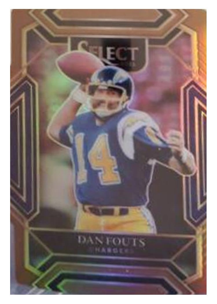 2021 Panini Select Base Set Dan Fouts #242 card